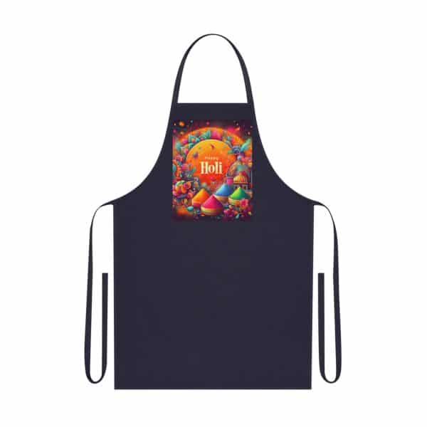 Happy Holi Cotton Apron - Image 7