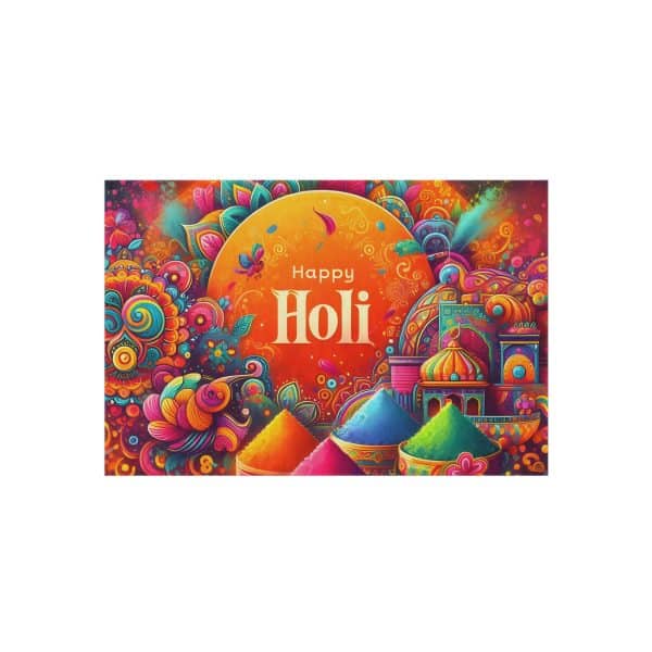 Happy Holi Outdoor Rug - Image 9