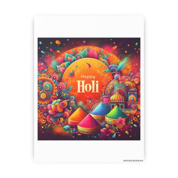 Happy Holi Photo Art Paper Posters - Image 22