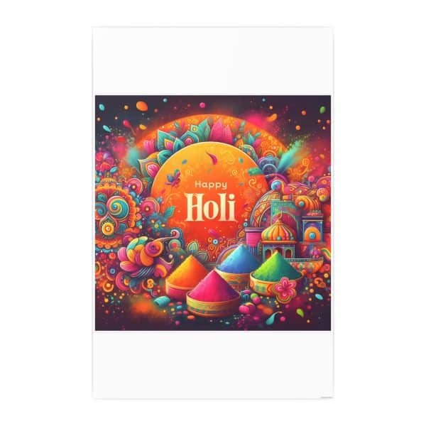 Happy Holi Photo Art Paper Posters - Image 139