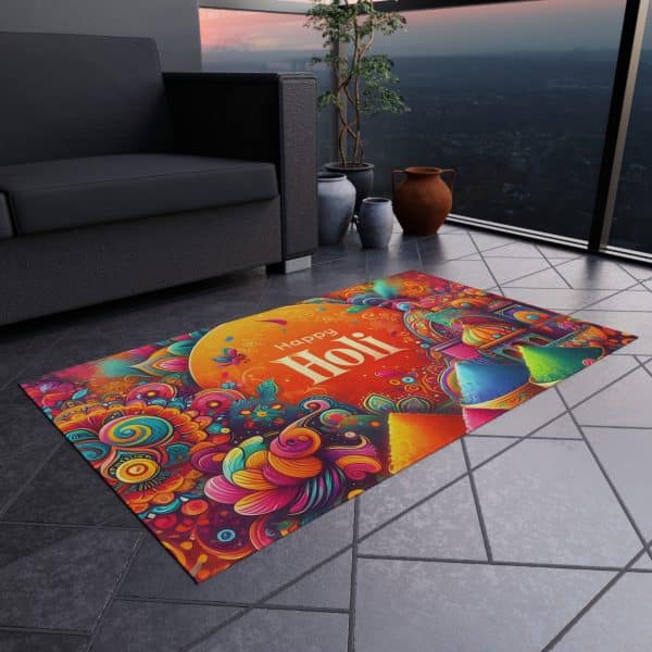 Happy Holi Outdoor Rug - Image 8