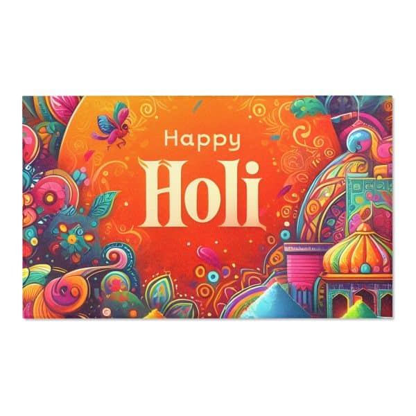 Happy Holi Area Rugs - Image 13