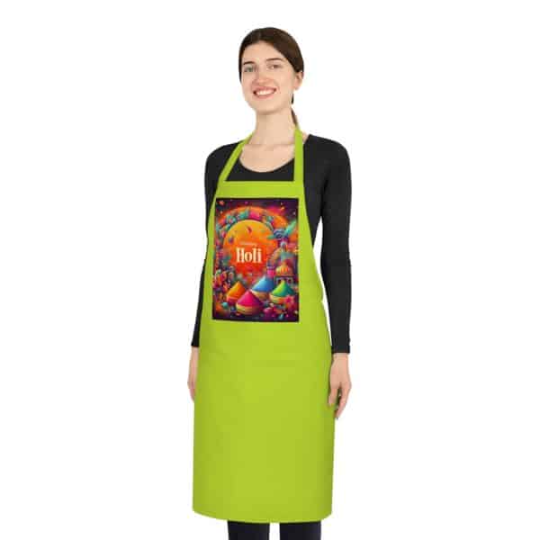 Happy Holi Cotton Apron - Image 6