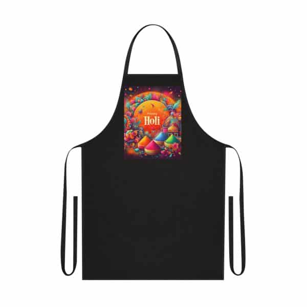 Happy Holi Cotton Apron