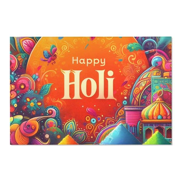 Happy Holi Area Rugs - Image 16