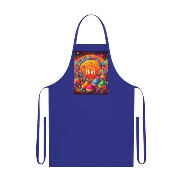 Happy Holi Cotton Apron - Image 11